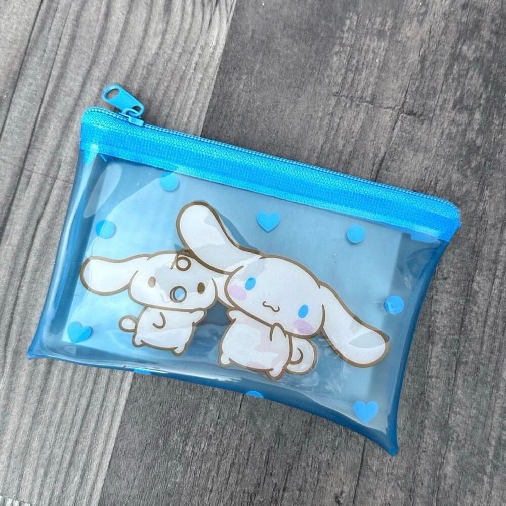 sanrio cinnamoroll blue coin purse bag mini